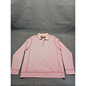 Tommy Bahama Ocean Mist Snap-Mock Mens Sweatshirt Size‎ Medium